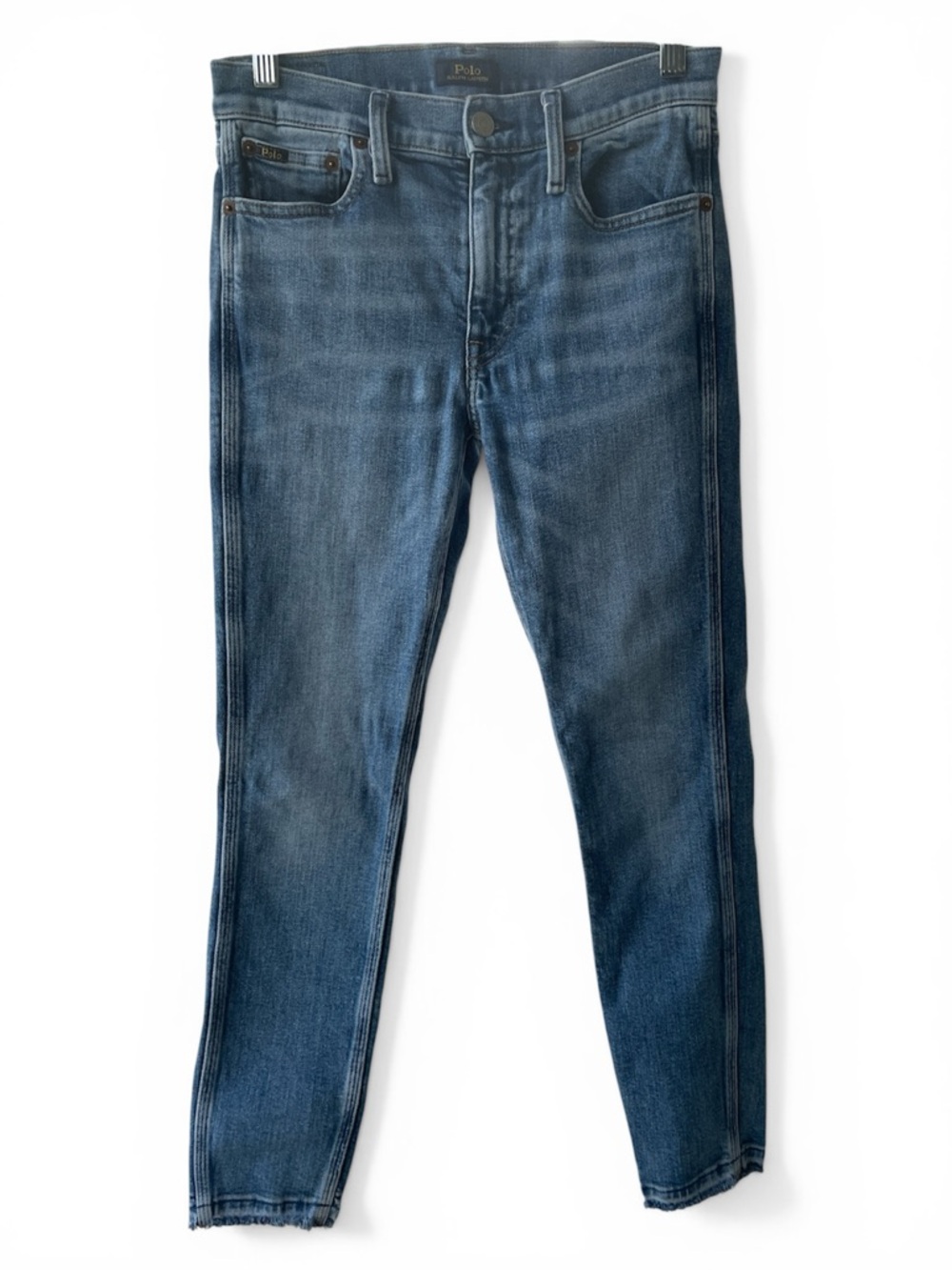 Polo Ralph Lauren ‘Tompkins’ Mid-Rise Skinny Crop
